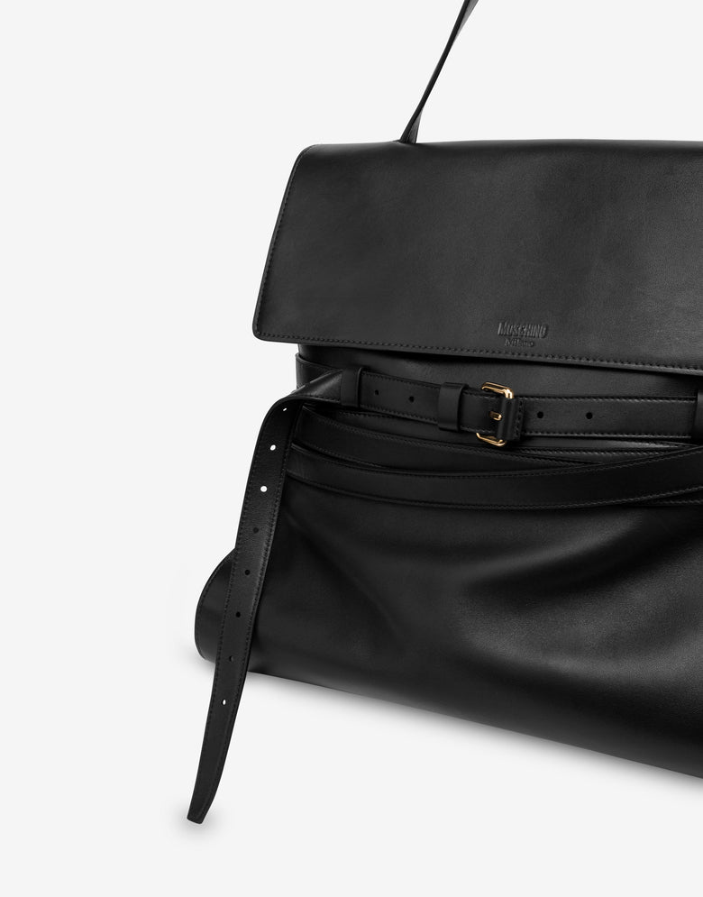 Moschino Tie Me bag Jumbo Negro Moschino 3