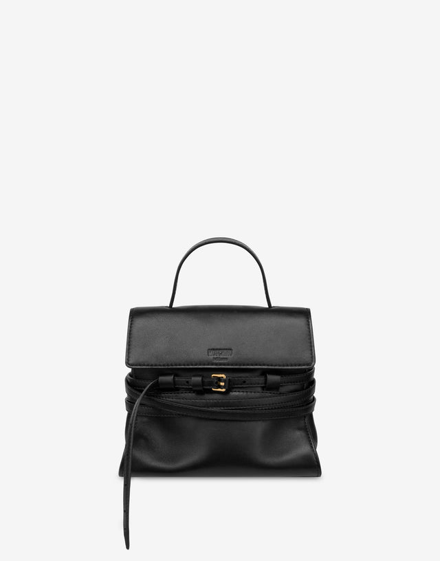 Moschino Tie Me bag Small Negro Moschino 0