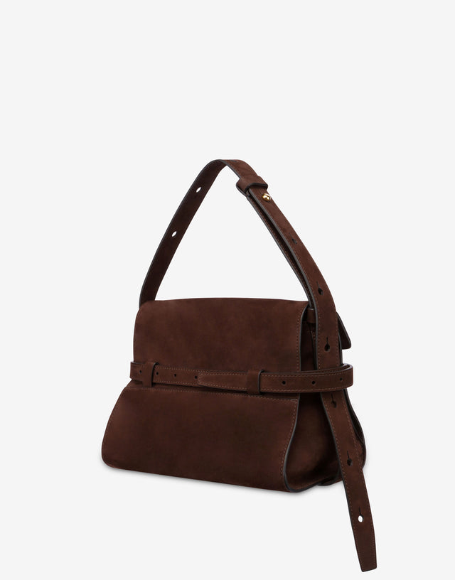 Moschino Tie Me bag al hombro Marrón oscuro Moschino 1