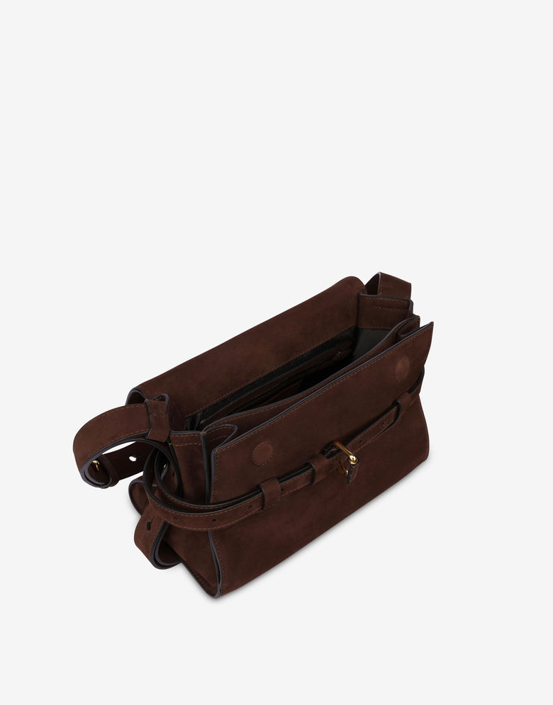 Moschino Tie Me bag al hombro Marrón oscuro Moschino 2