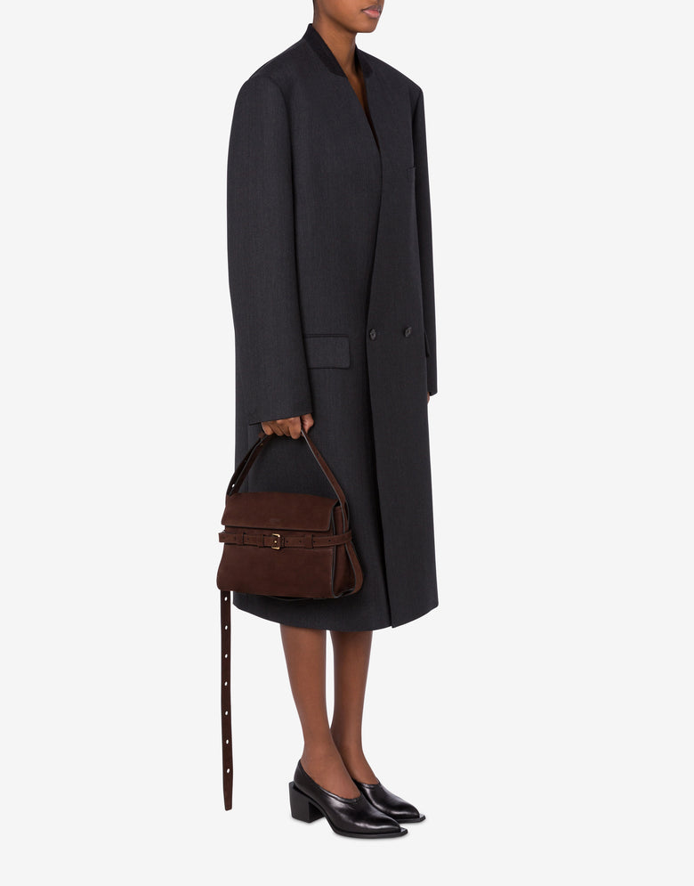 Moschino Tie Me bag al hombro Marrón oscuro Moschino 4