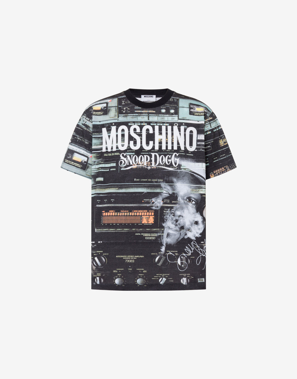 Limited Edition Organic Cotton Jersey T-shirt Moschino 0