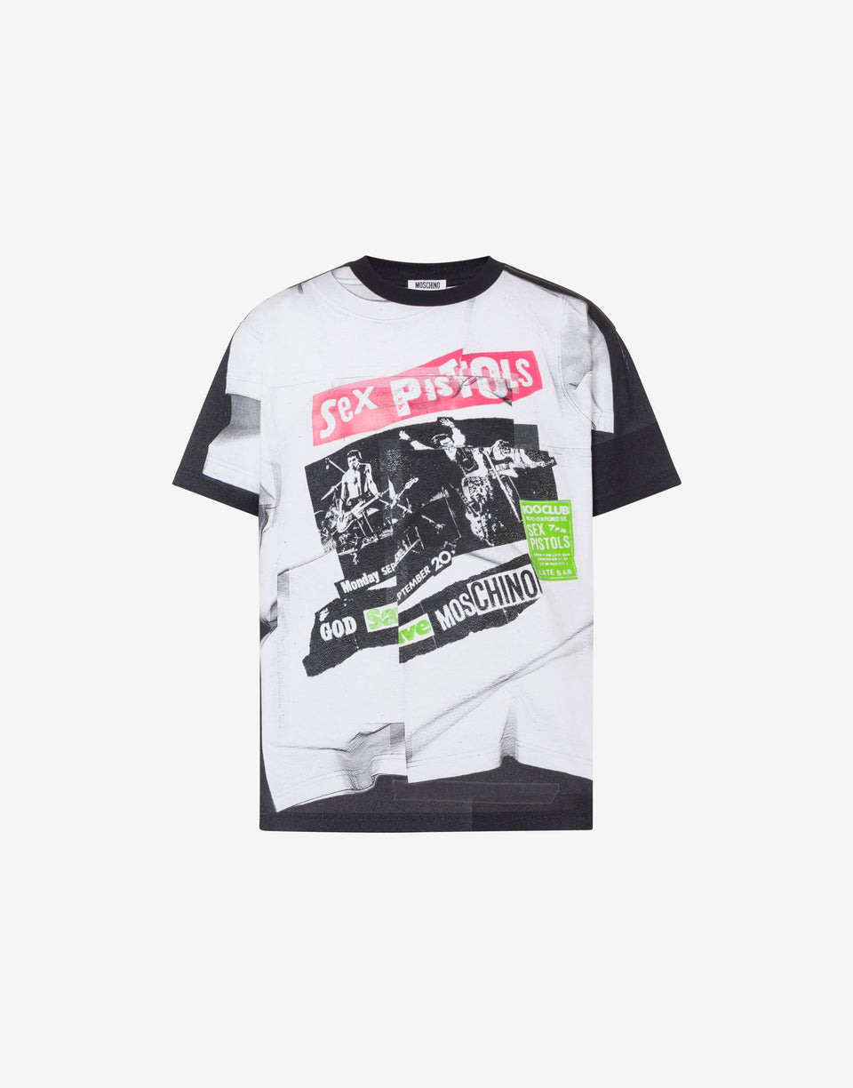 Limited Edition Organic Cotton Jersey T-shirt Moschino 0