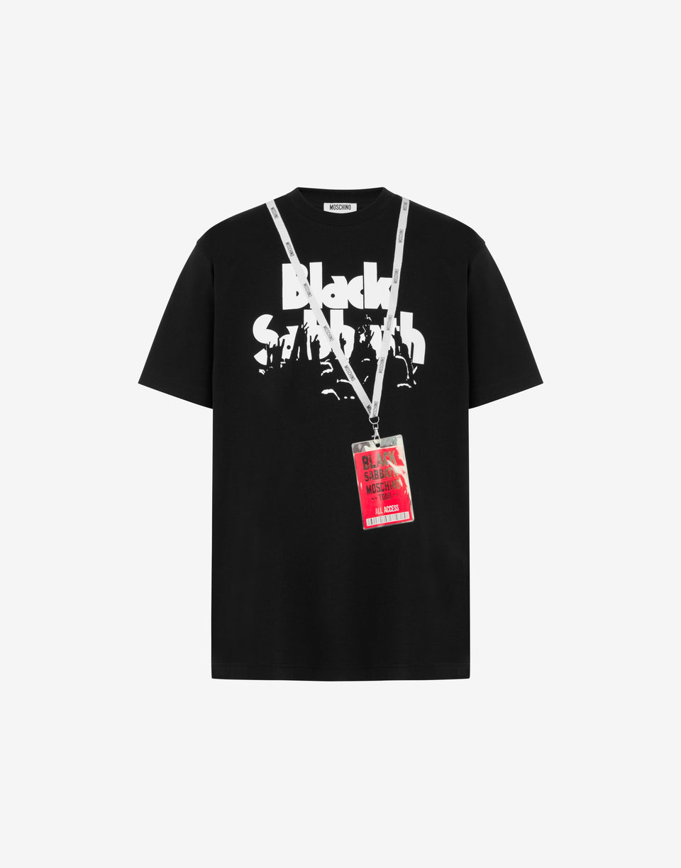Camiseta de edición limitada en punto de algodón orgánico Moschino 0