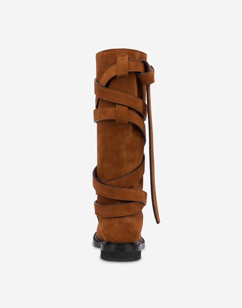 Botas de ante Óxido Moschino 2