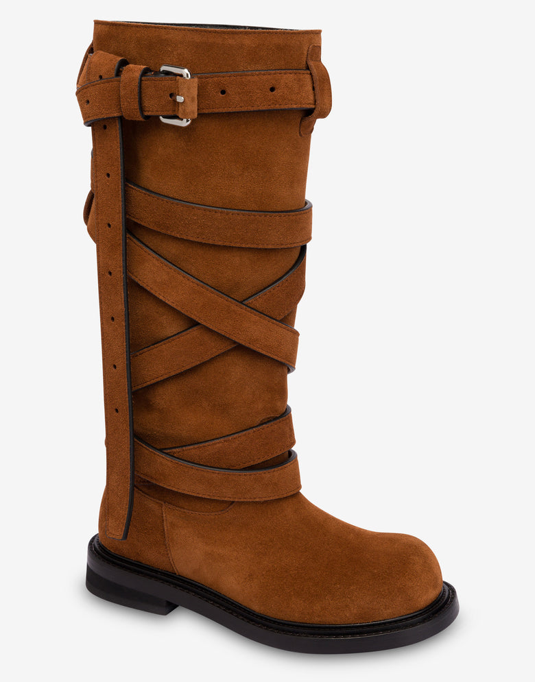 Botas de ante Óxido Moschino 3