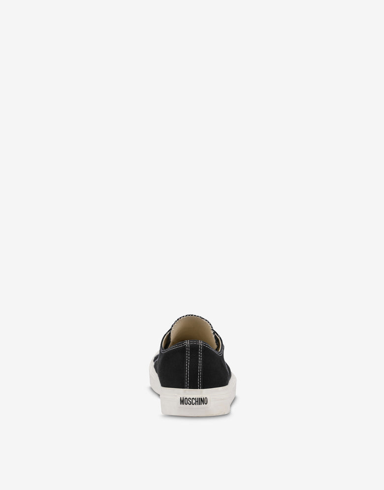 Sneakers en lona Edge Negro Moschino 2