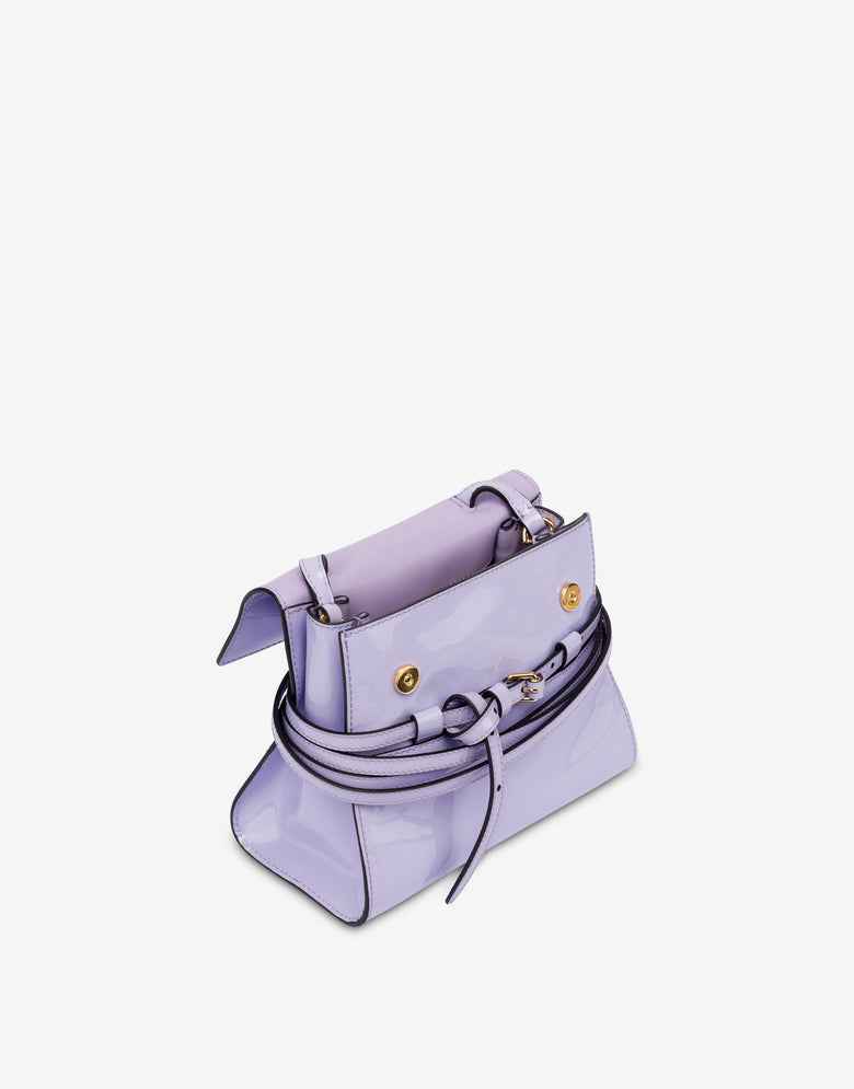 Bolso pequeño Moschino Tie Me Lila Moschino 2