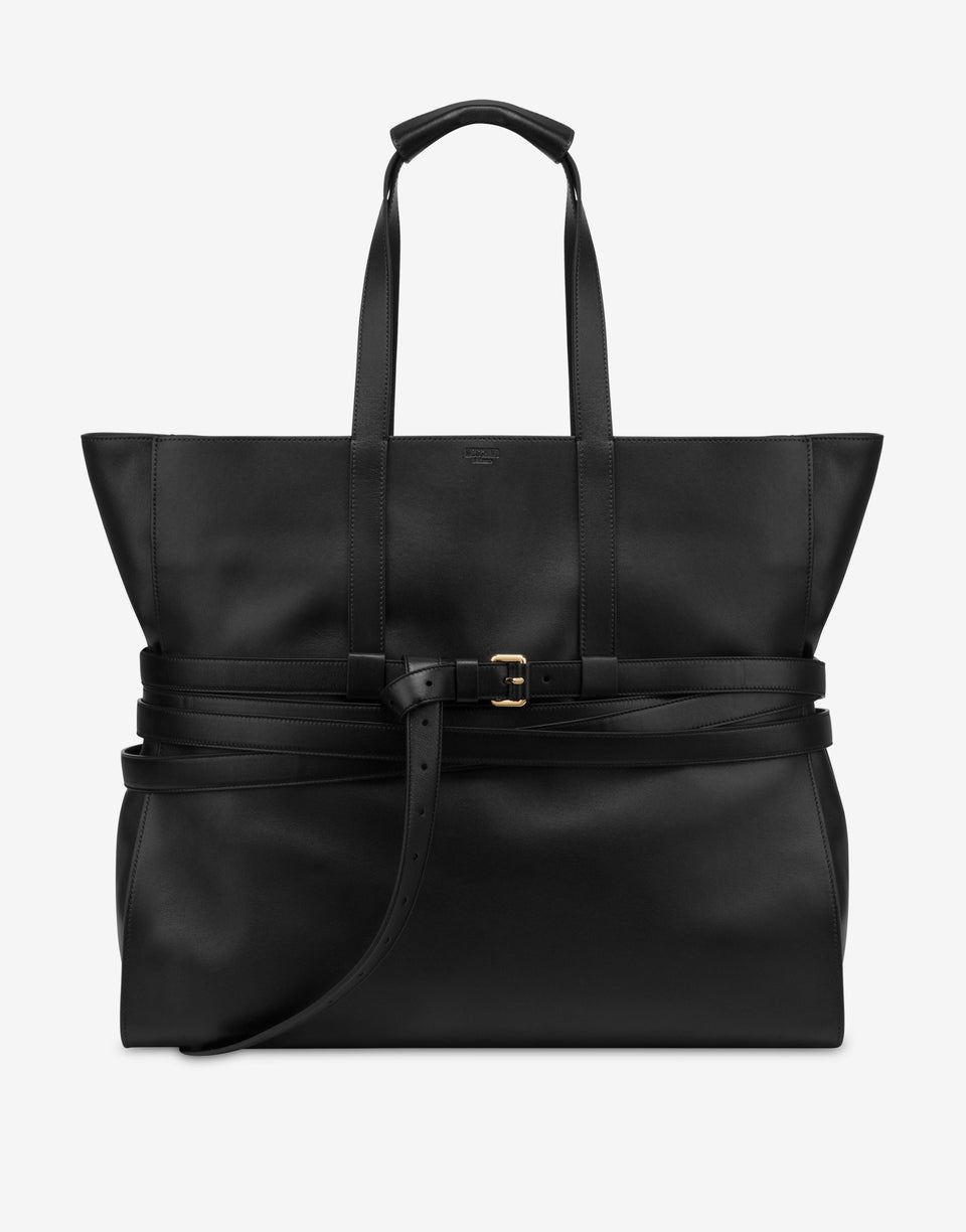 Bolso Moschino Tie Me Negro Moschino 0