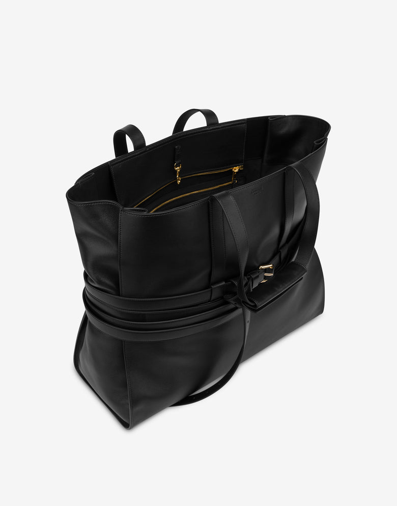 Bolso Moschino Tie Me Negro Moschino 2