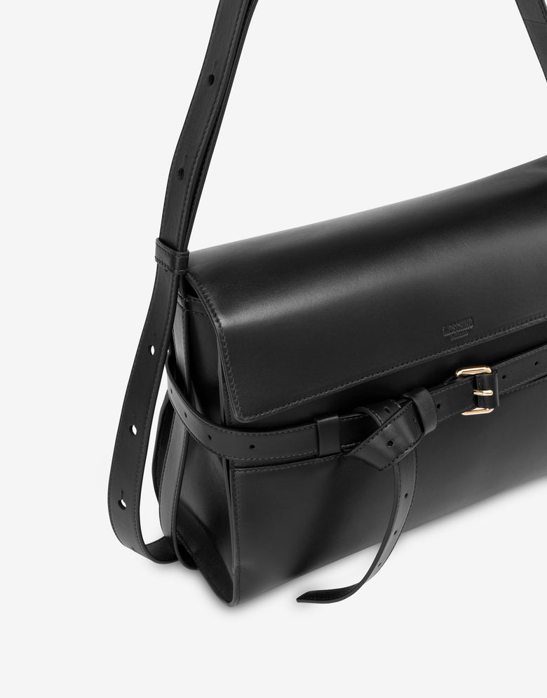 Bolso Moschino Tie Me Negro Moschino 3