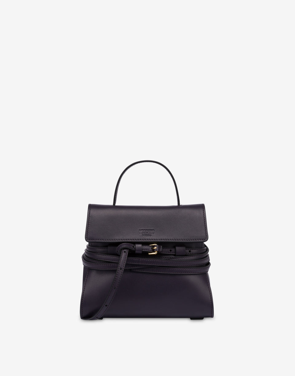 Moschino Tie Me Bag Small Deep purple Moschino 0
