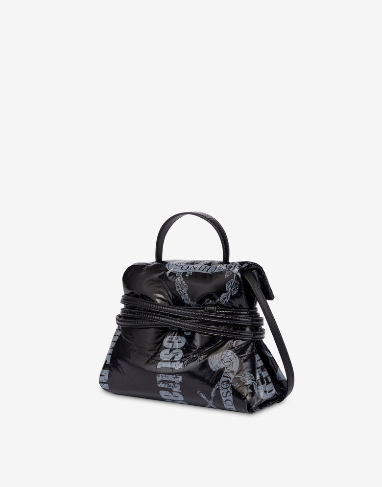 Bolso pequeño Moschino Tie Me  Negro Moschino 1