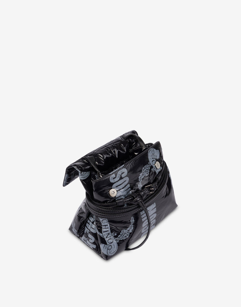 Bolso pequeño Moschino Tie Me  Negro Moschino 2