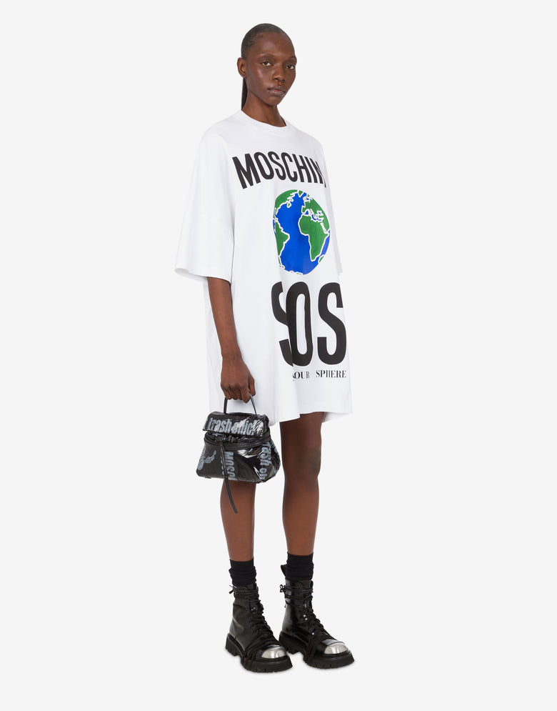 Bolso pequeño Moschino Tie Me  Negro Moschino 4