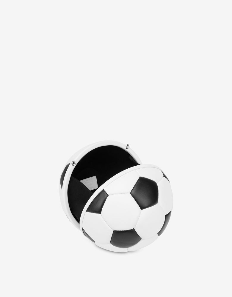 Football bolsa Blanco Moschino 2