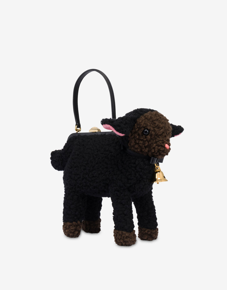 Sheep bag Black Moschino 1