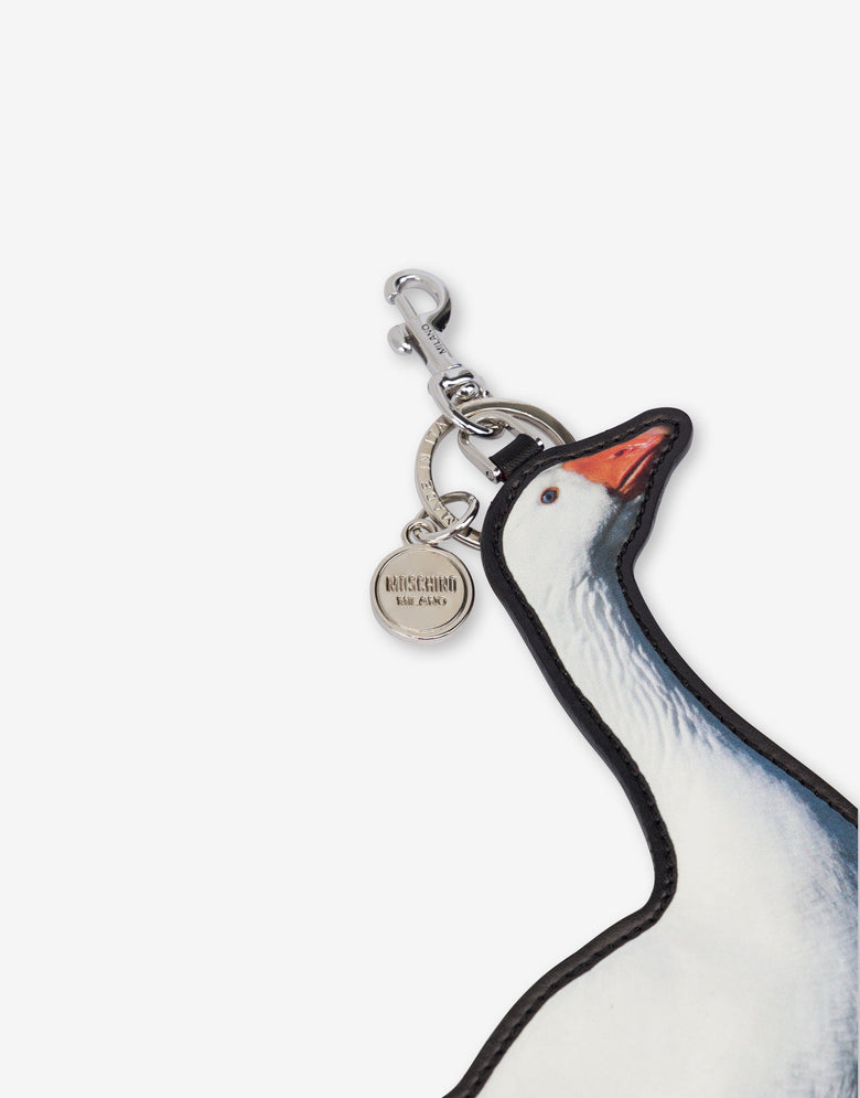 Llavero Goose Blanco Moschino 2
