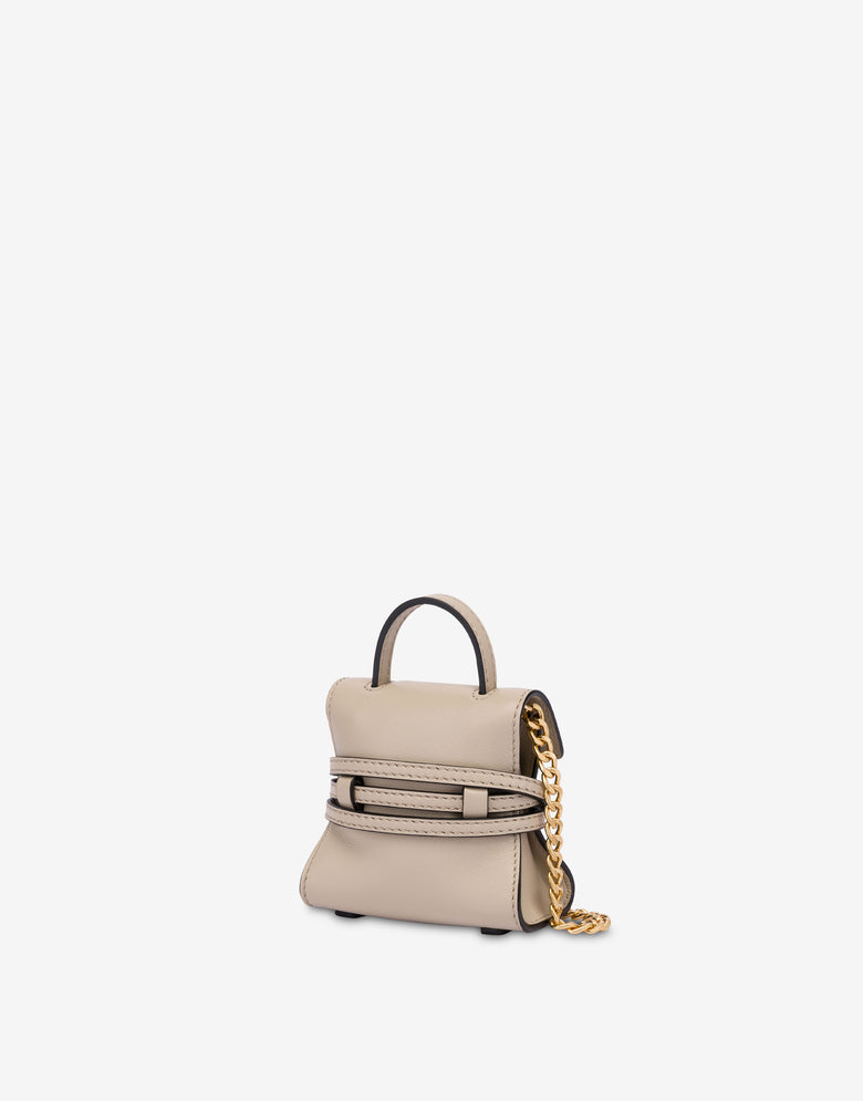 Micro bag Moschino Tie Me Light brown Moschino 1