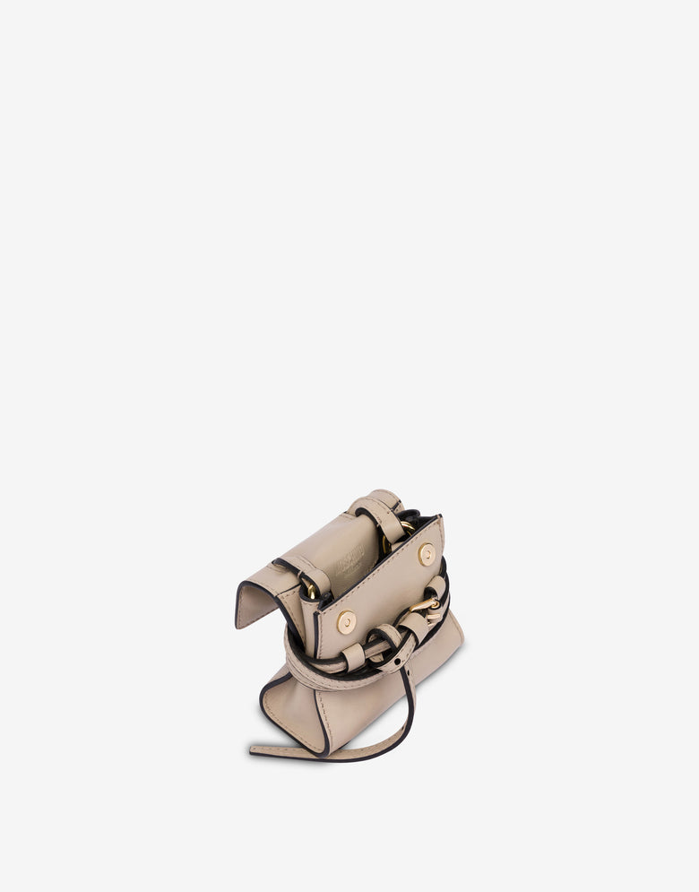 Micro bag Moschino Tie Me Light brown Moschino 2