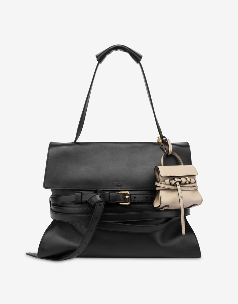 Micro bag Moschino Tie Me Light brown Moschino 3
