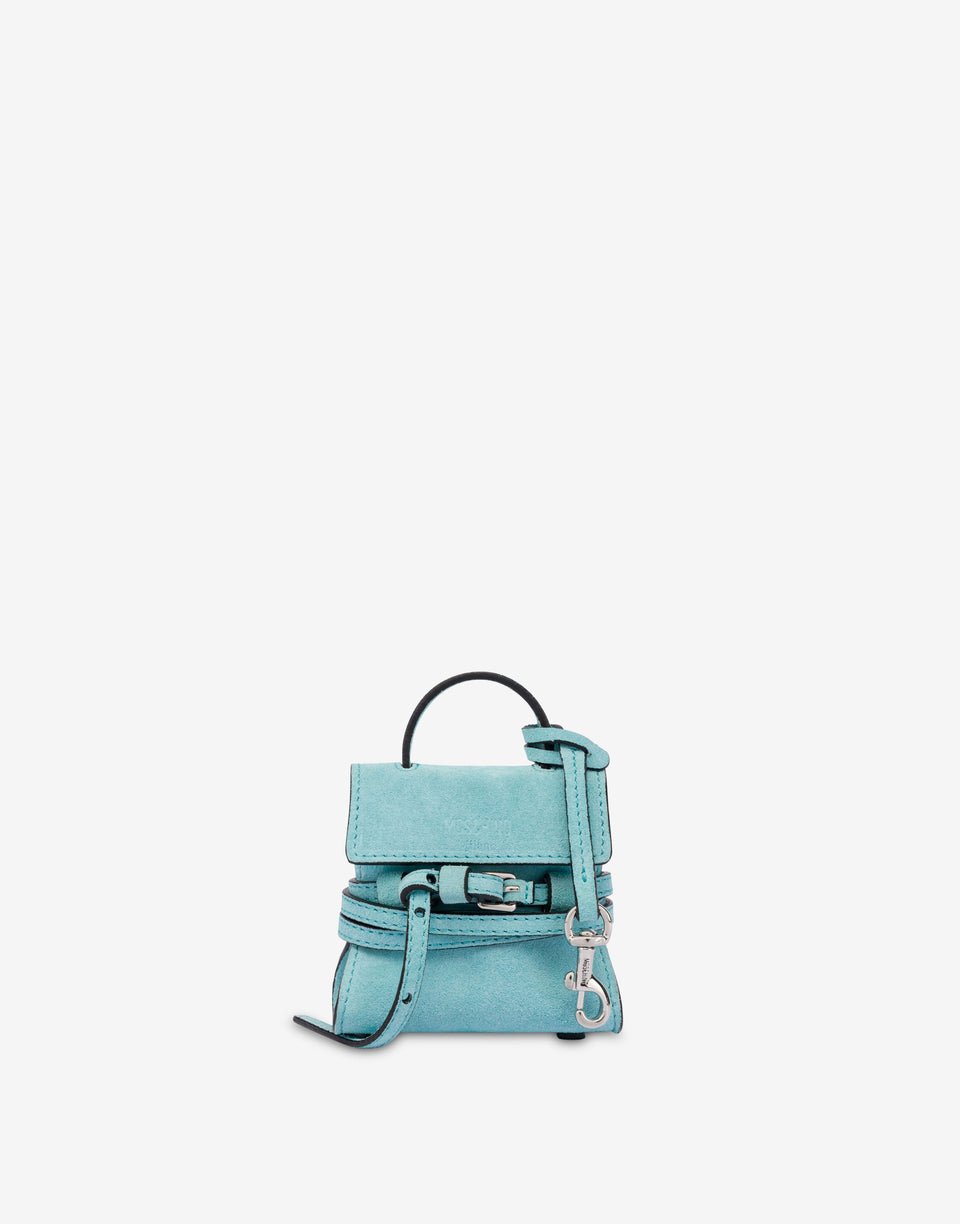 Micro bolsa Moschino Tie Me Sky blue Moschino 0