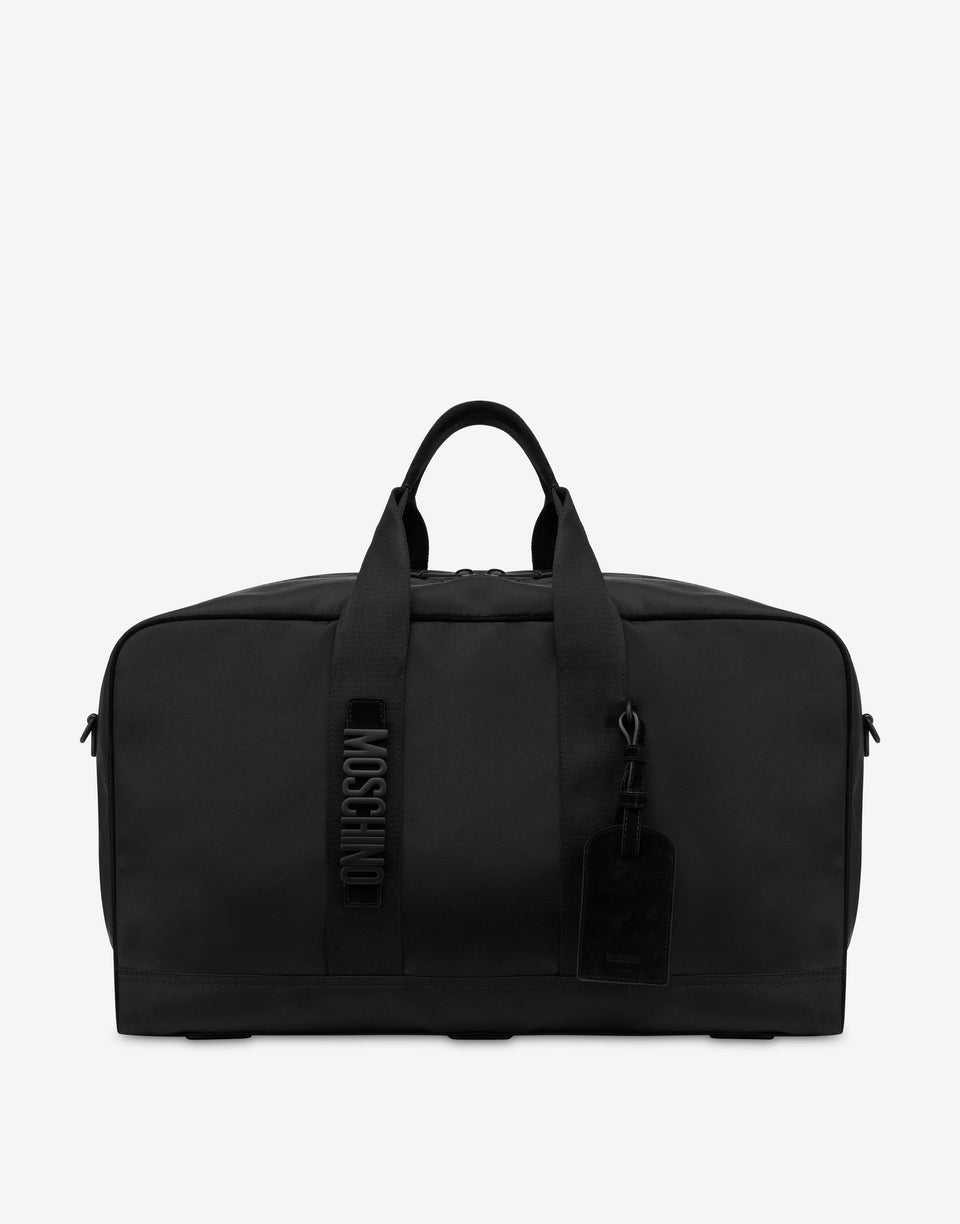 Bolsa de nylon Cordura Negro Moschino 0