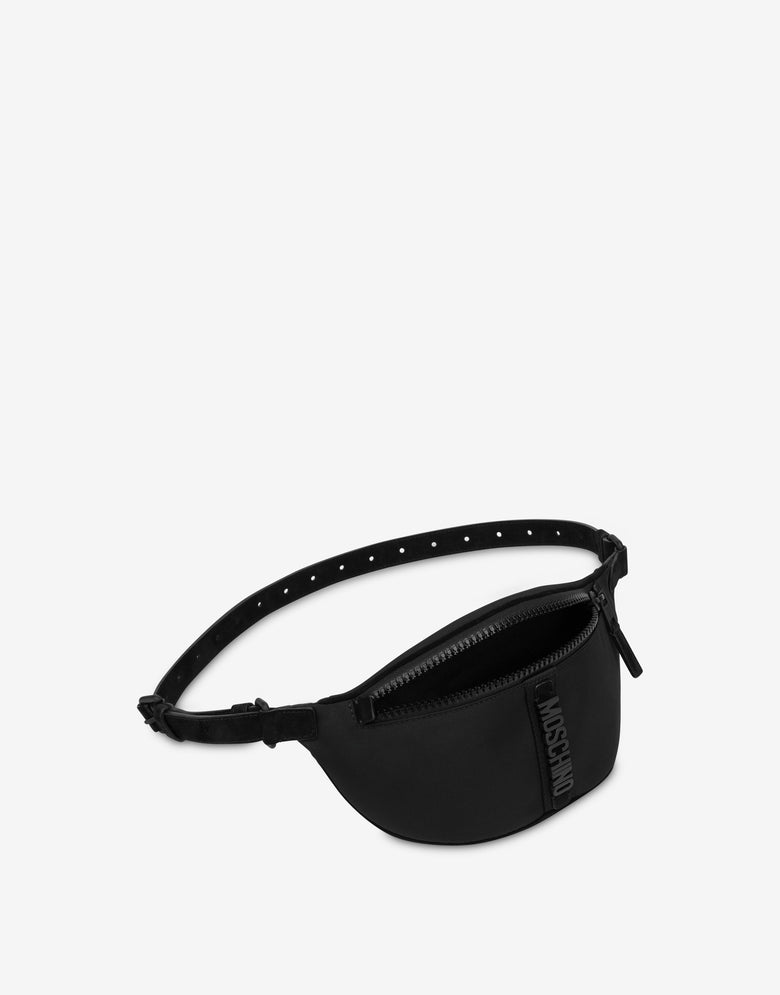 RiƱonera de nylon Cordura Negro Moschino 2