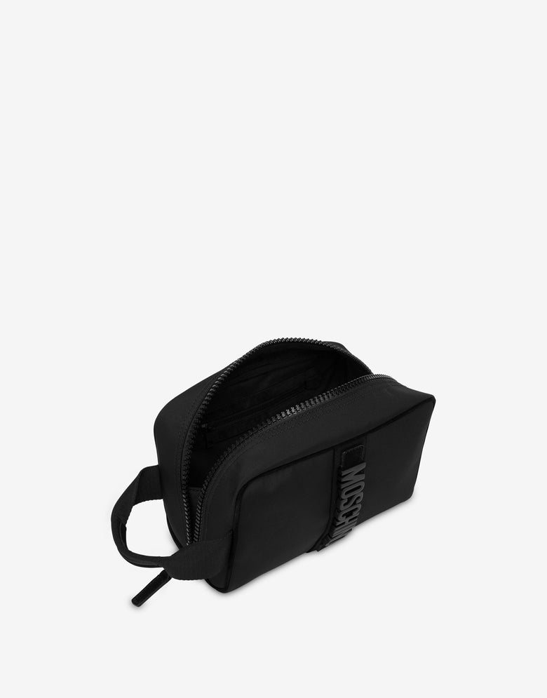 Estuche de nylon Cordura Negro Moschino 2
