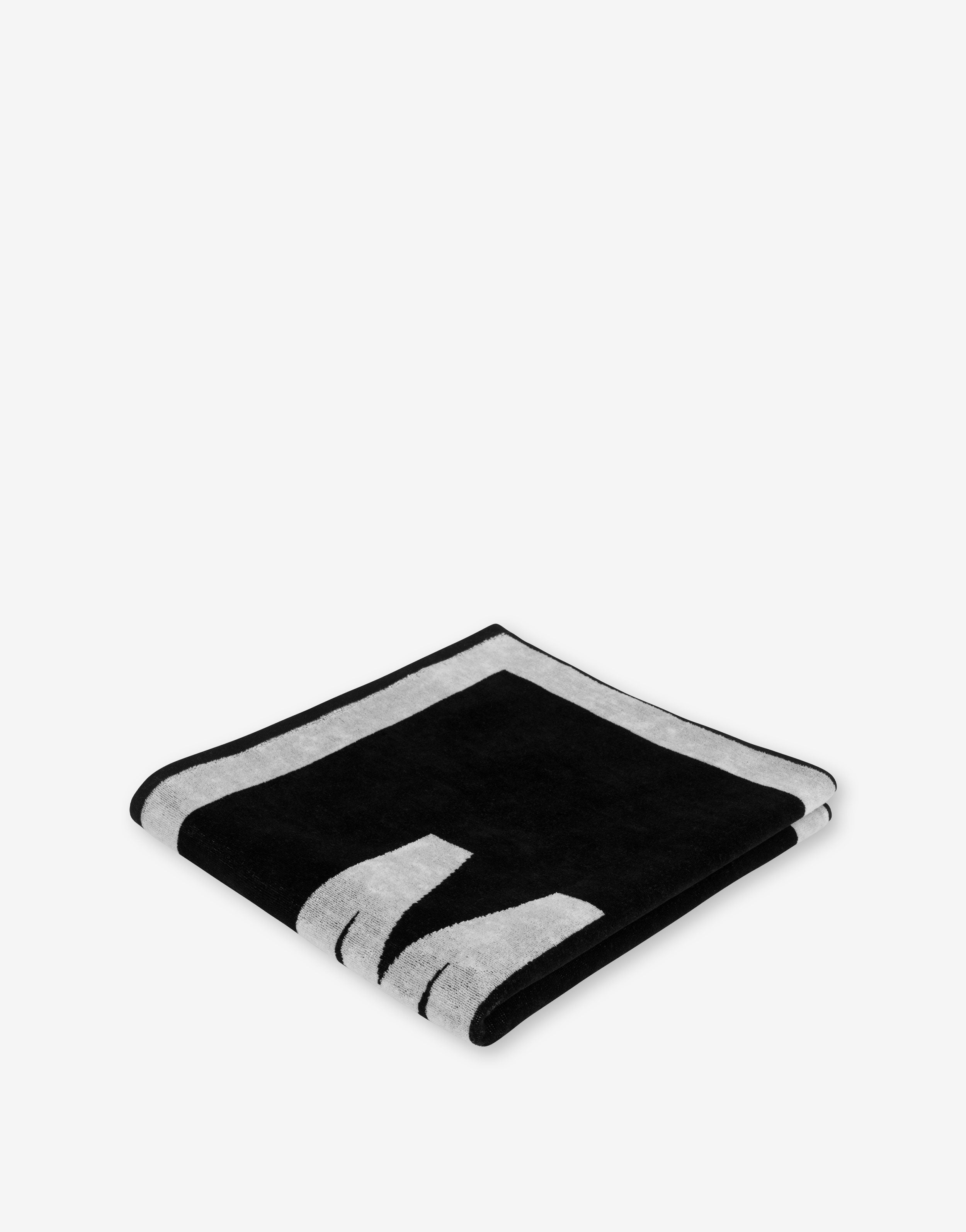 Maxi Logo beach towel | Moschino