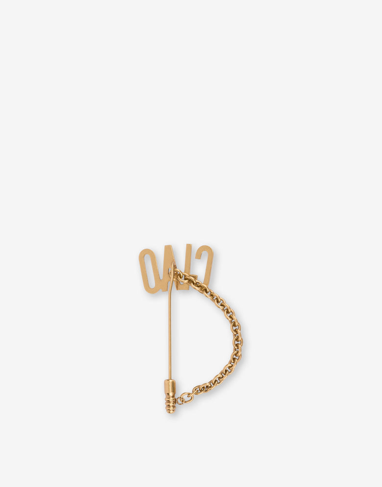Broche con cadena CIAO Gold Moschino 1