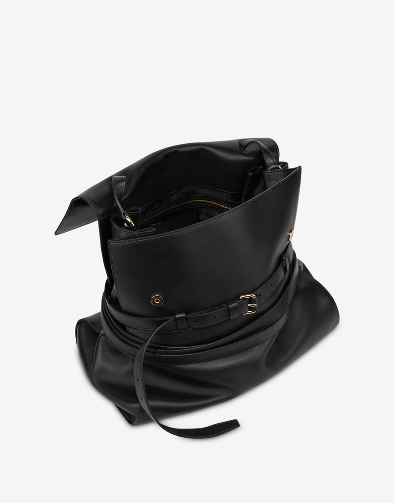 Moschino Tie Me Bag Jumbo Black Moschino 2