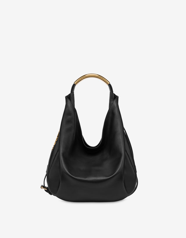Moschino Handle Me中号包袋 黑色 Moschino 0