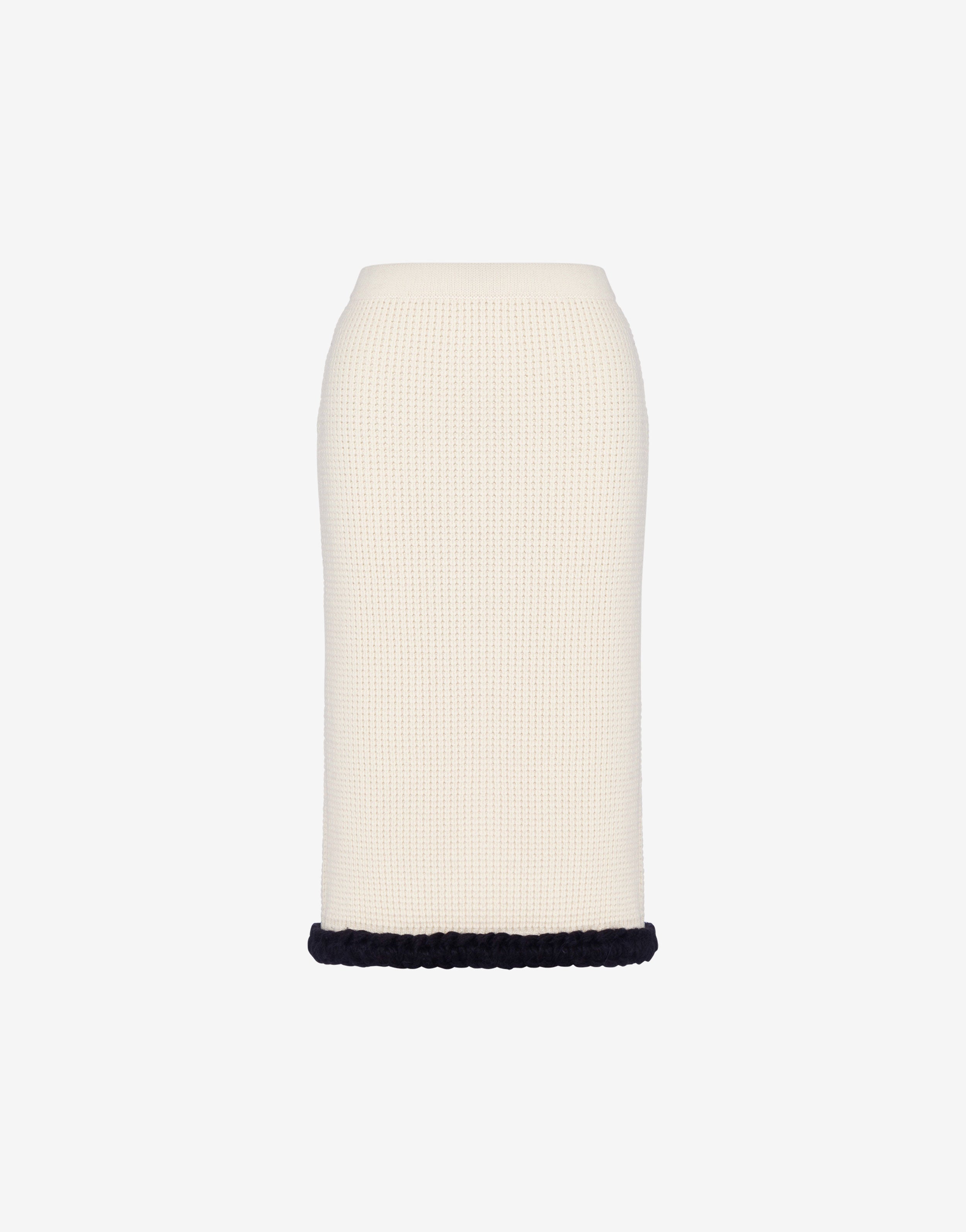 超细羊羔毛半身裙