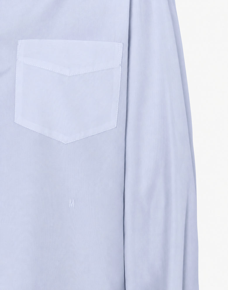 Camisa de popelina de algodón  Celeste Moschino 3