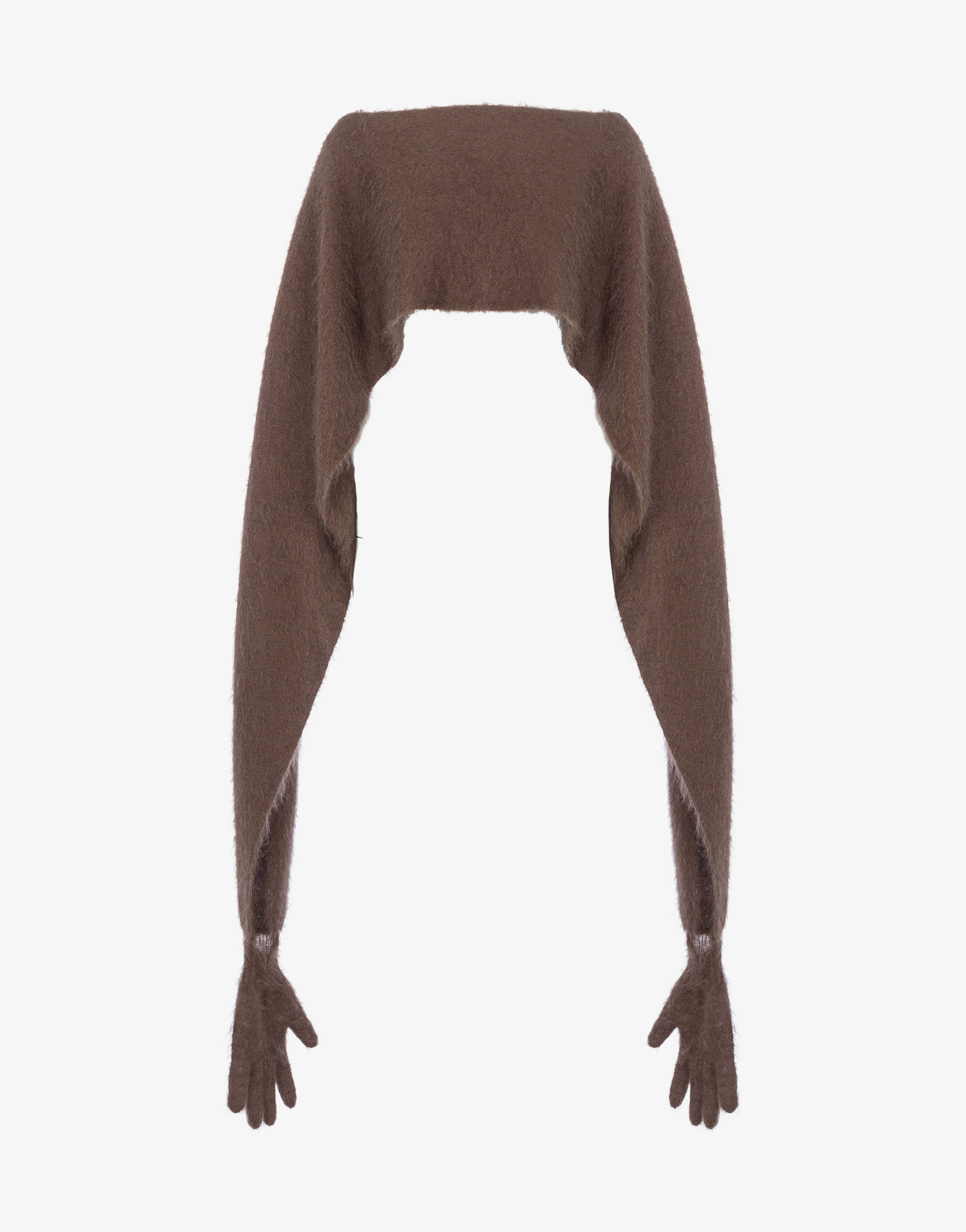 Capa de «mohair» cardado 