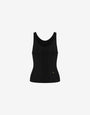 Camiseta de tirantes de viscosa brillante Golden M