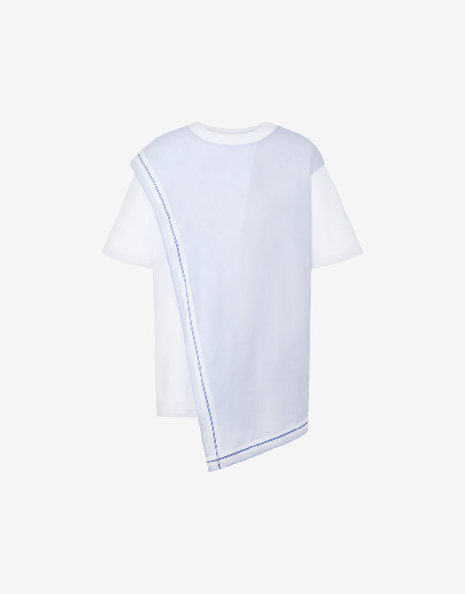 Camiseta Interlock Handkerchief Blanco Moschino 0