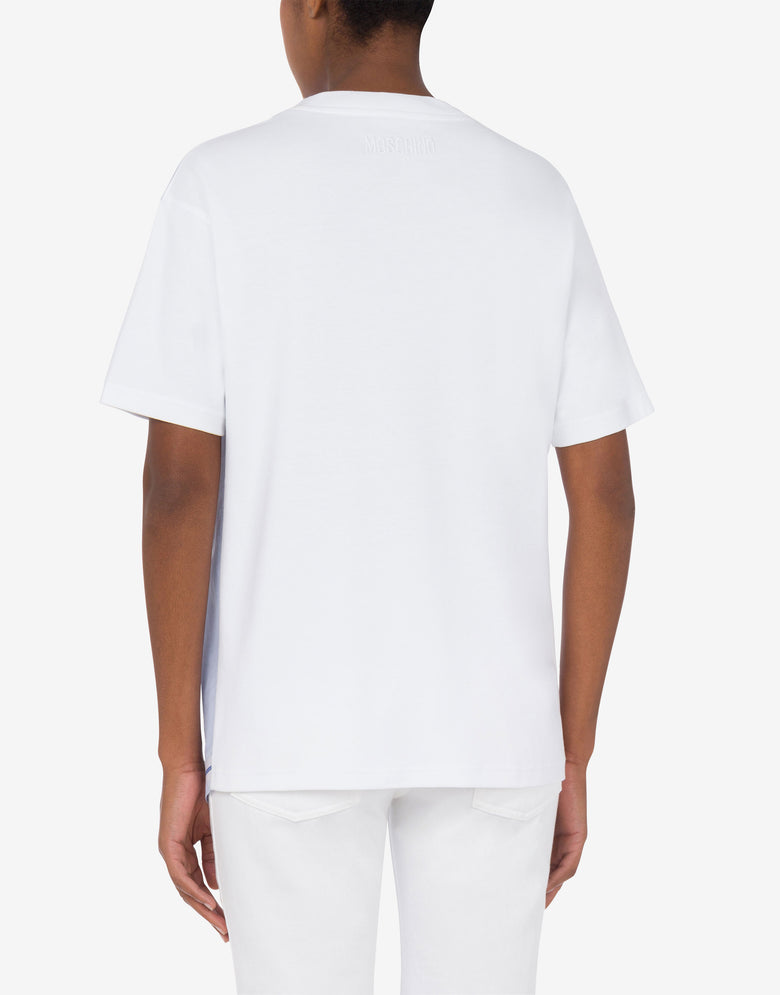 Camiseta Interlock Handkerchief Blanco Moschino 2
