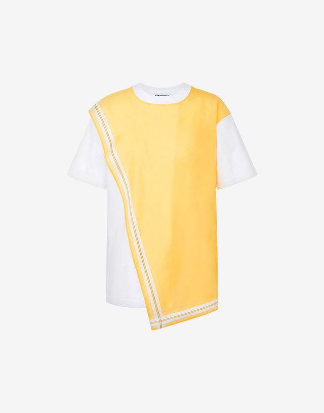 Interlock T-shirt Handkerchief White Moschino 0