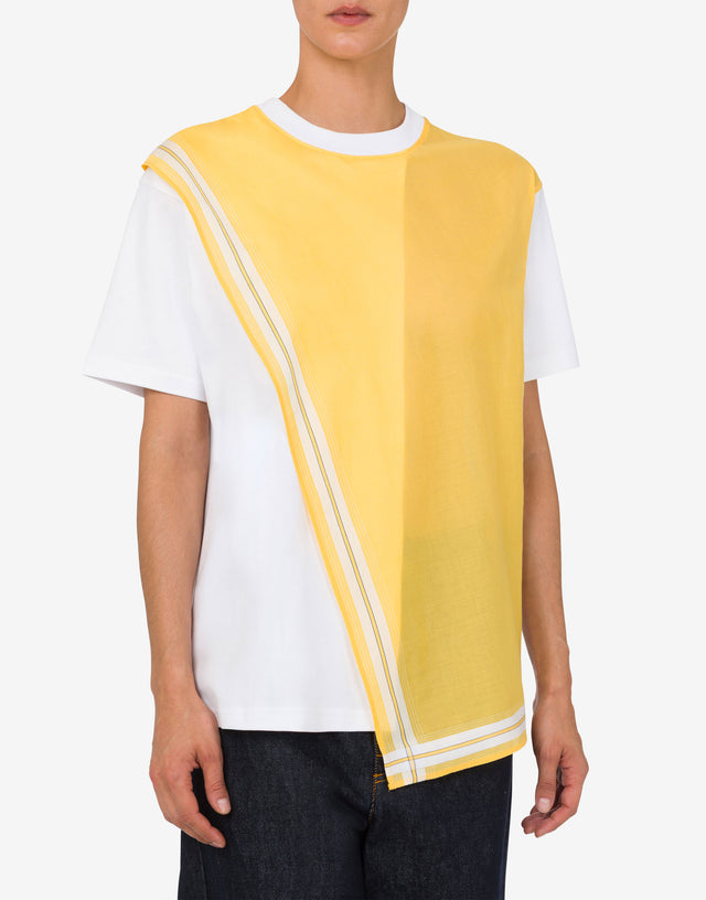 Interlock T-shirt Handkerchief White Moschino 1