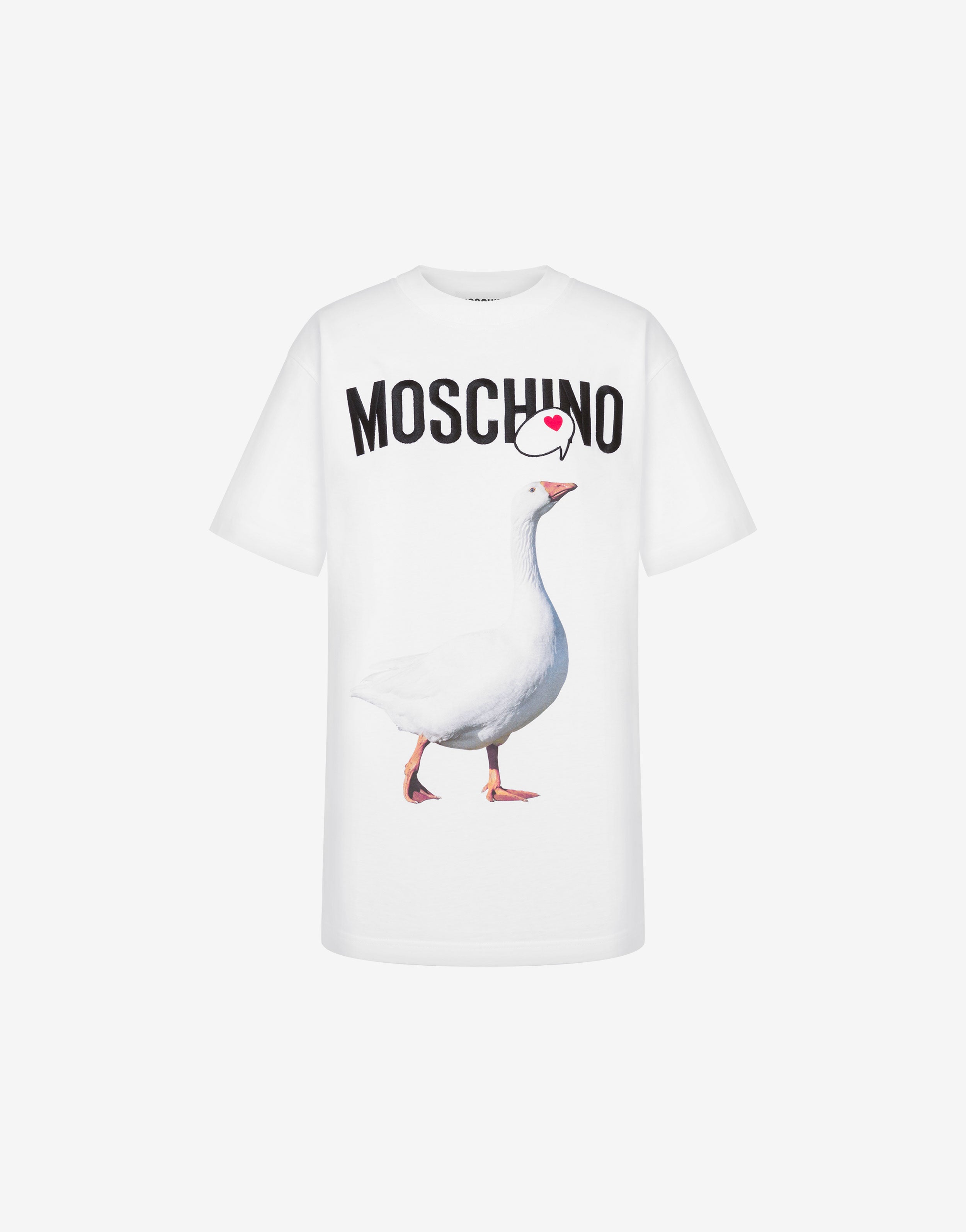 Organic Jersey T-shirt Goose Print