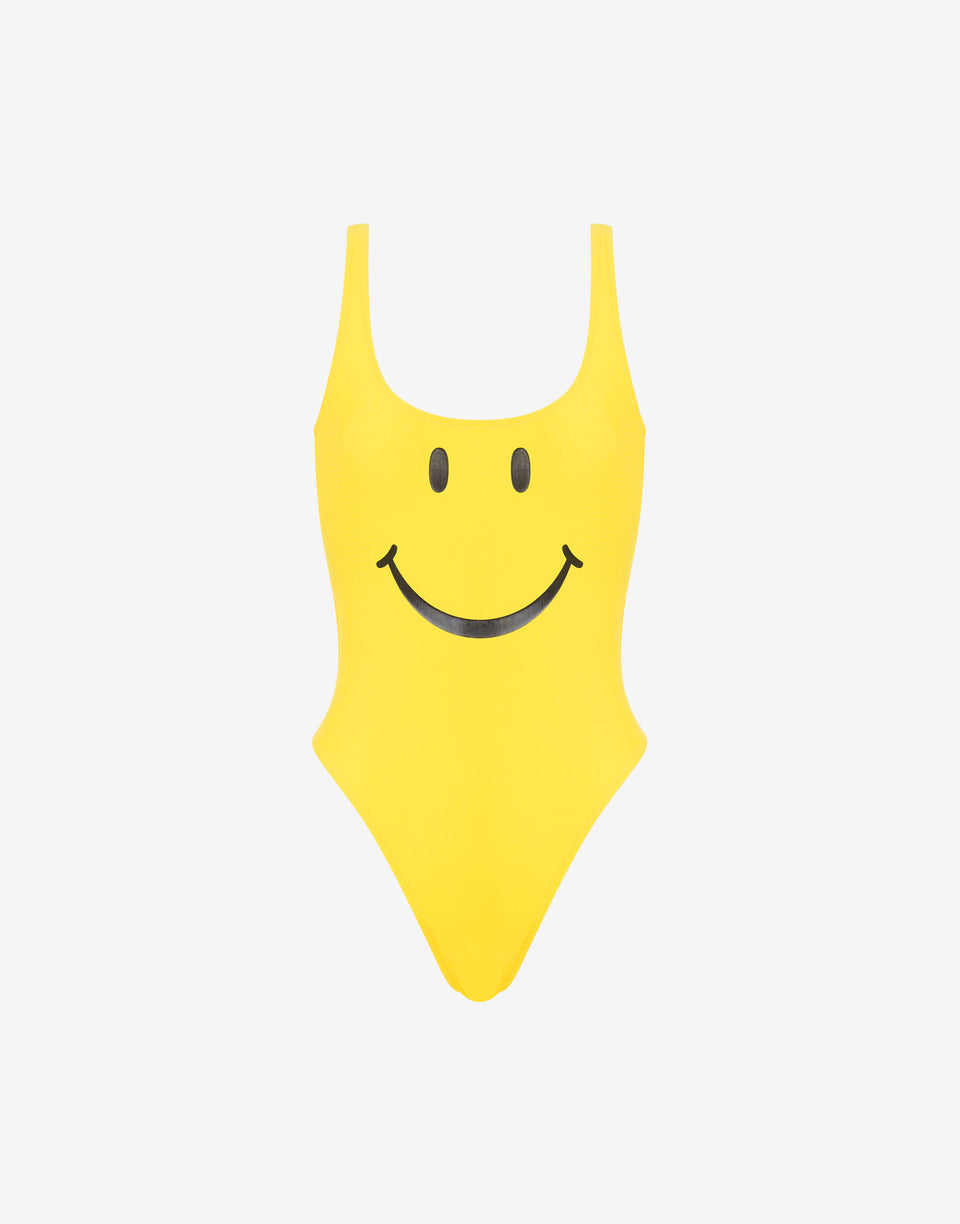 One-Piece Swimsuit Smiley® Yellow Moschino 0