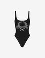One-Piece Swimsuit Laurel Crown Logo