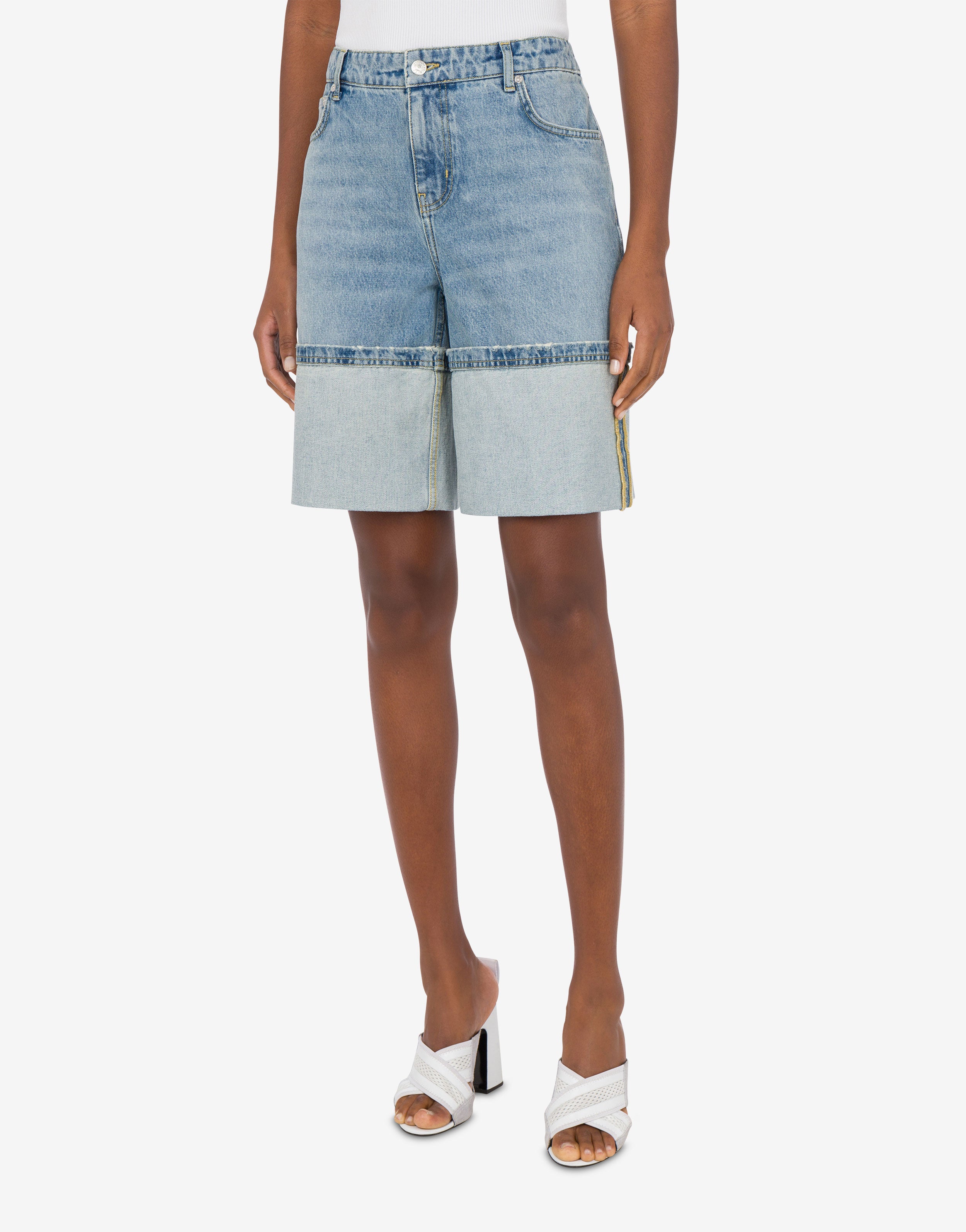 【関税&送料込】Moschino Jeans Denim Bermuda Shorts Bermuda shorts in denim Moschino Jeans | Moschino
