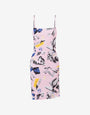 Punk PrintVestido de licra