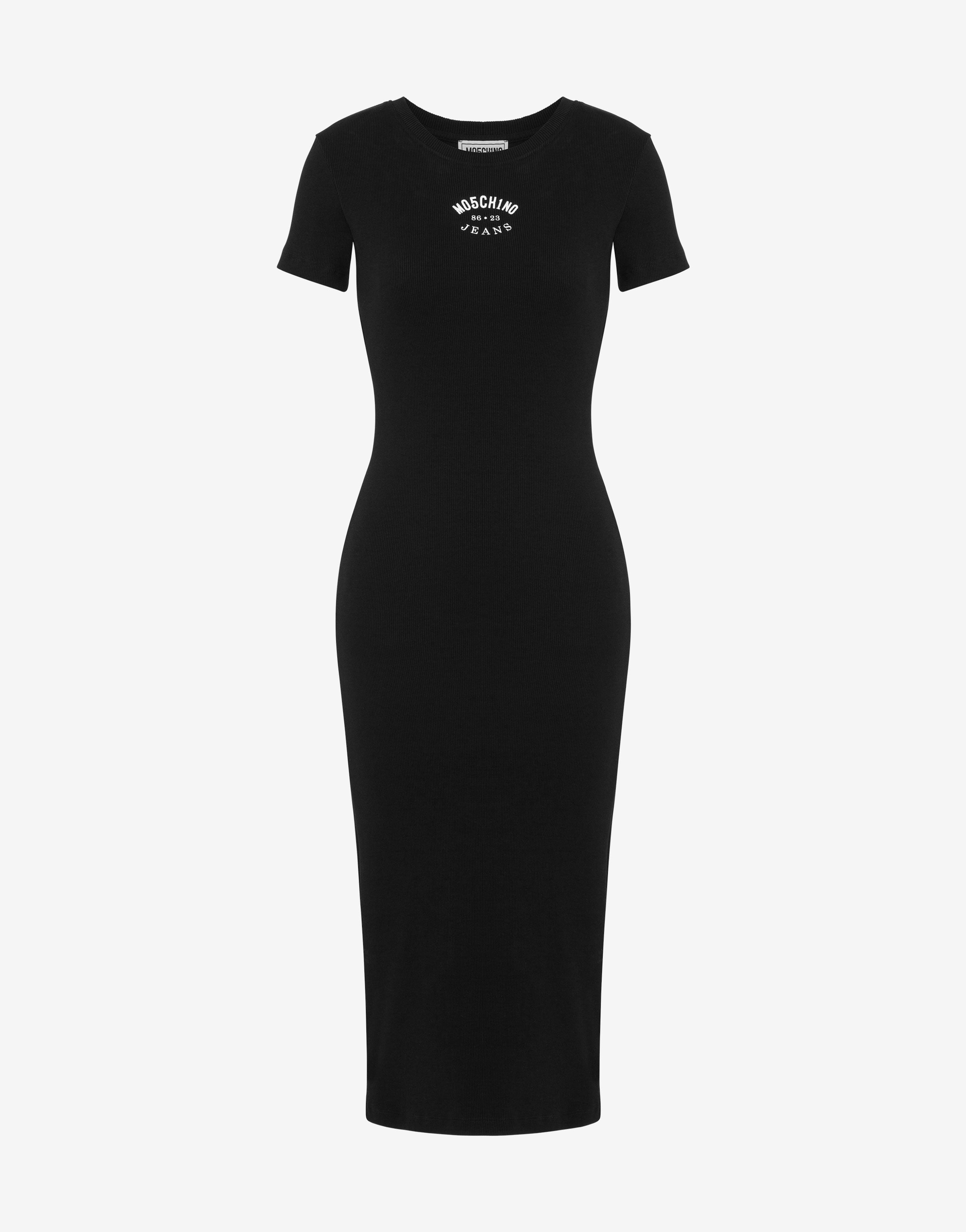 ワンピース MOSCHINO JEANS Woman Dress Black 04928701 0555 ワンピース MOSCHINO JEANS Woman Dress Black Moschino Jeans