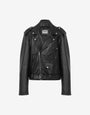 Biker de cuero napa Punk Print