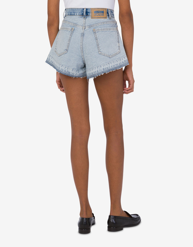牛仔短裤 蓝色牛仔布 Moschino Jeans 2