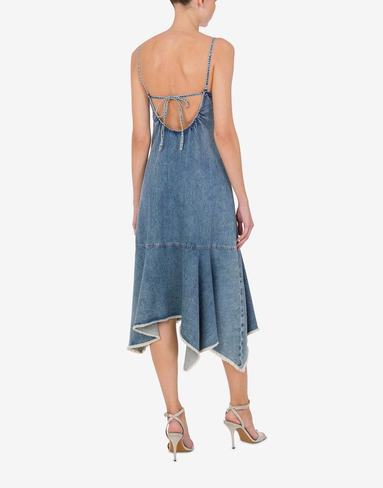 Vestido vaquero ligero Blue Denim Moschino Jeans 2
